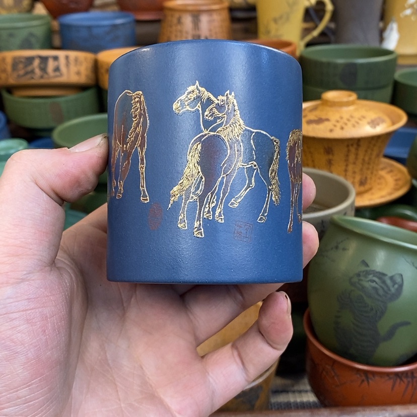 【闪购商品】紫砂杯子宜兴全手工紫砂杯