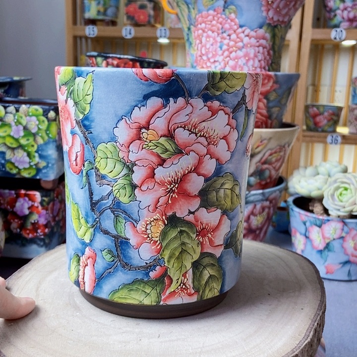 景德镇艺术手绘作品