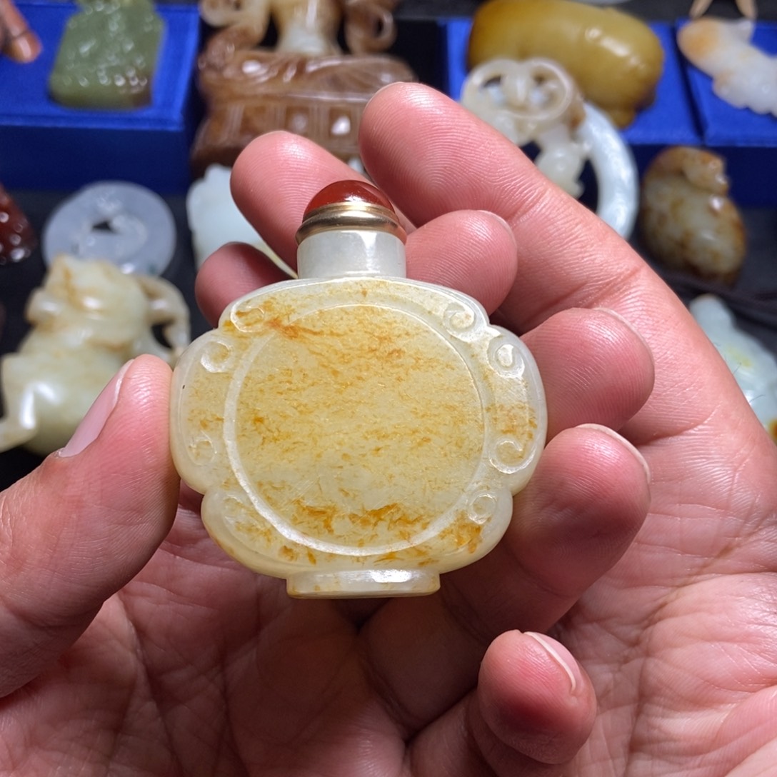 和田玉挂件未镶嵌