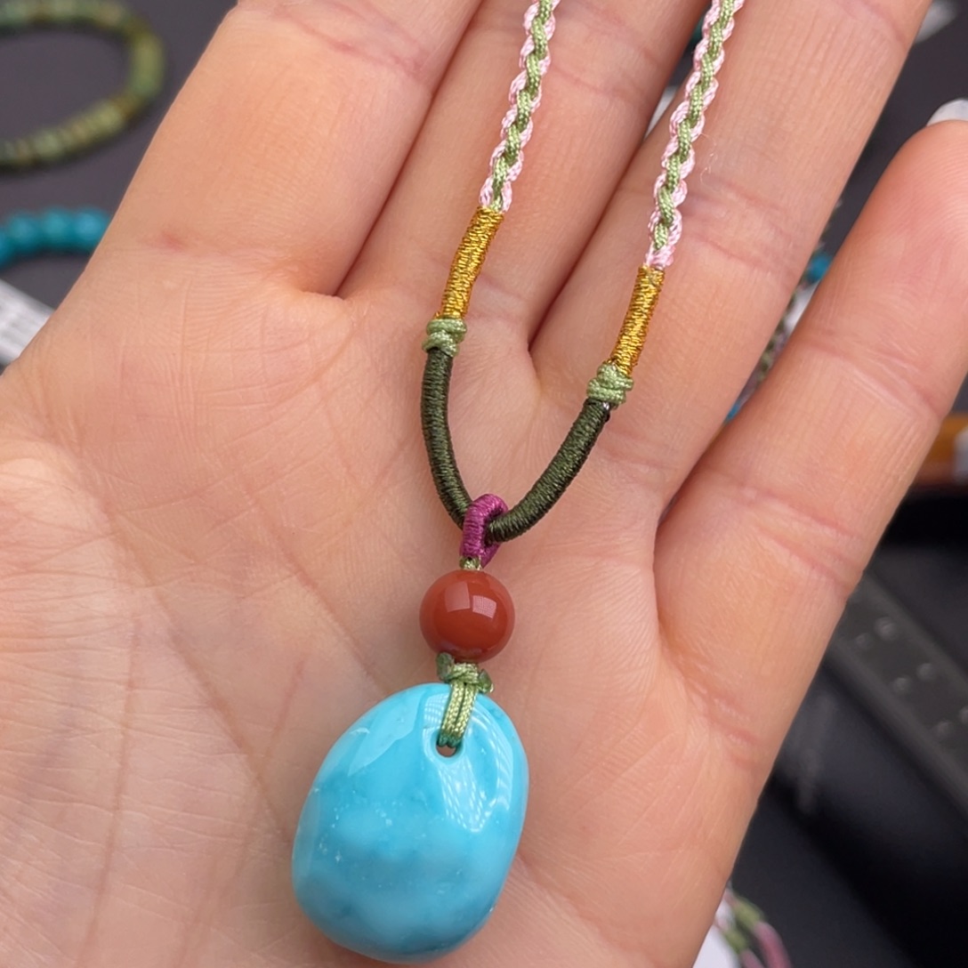 未镶嵌绿松石珠宝奇石