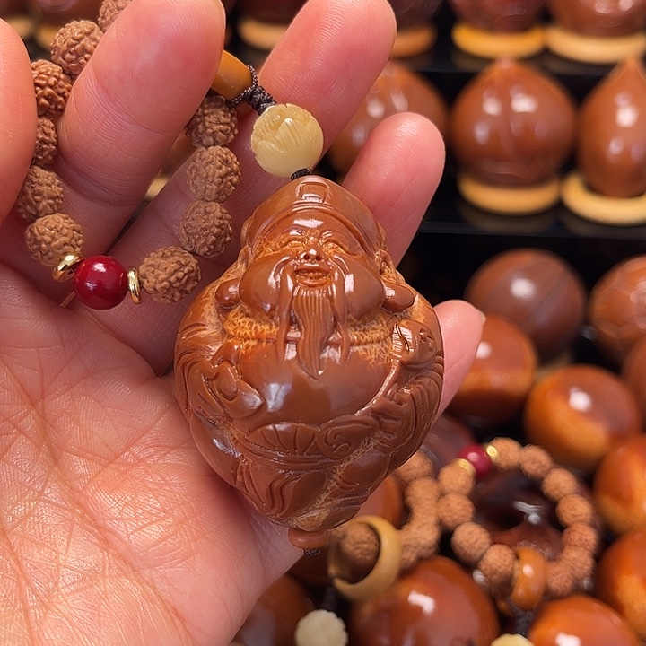 橄榄核手串/手链财神一个88