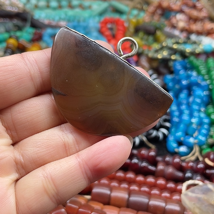 玛瑙/玉髓未镶嵌颈饰