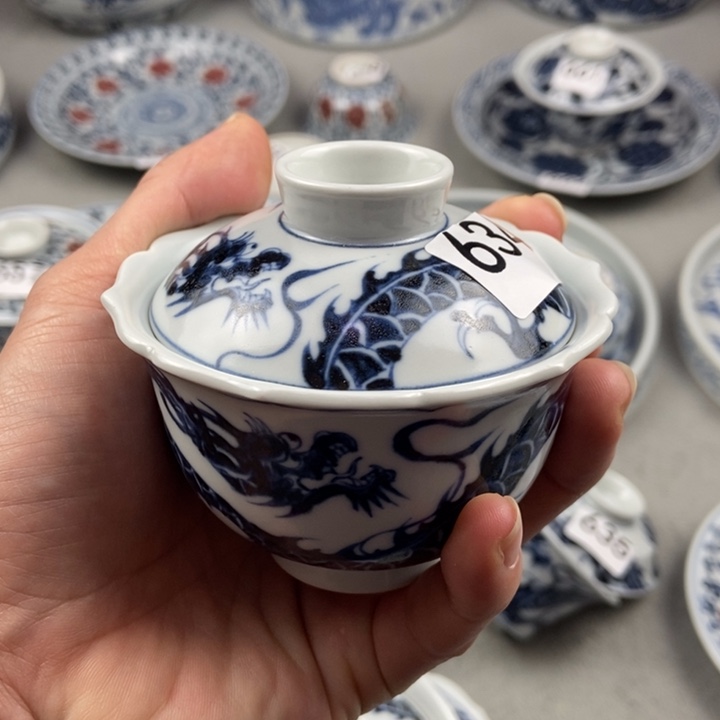 大***叶杯手工手绘手工制作