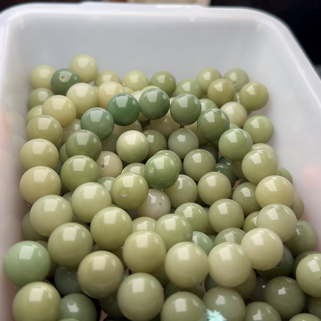 吊坠菩提根/象牙果50 颗菲料清水 14 圆