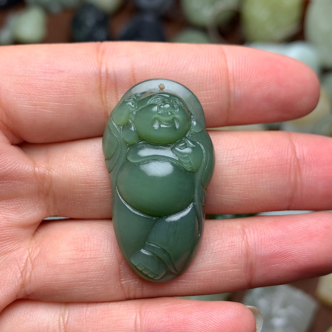 和田玉挂件未镶嵌