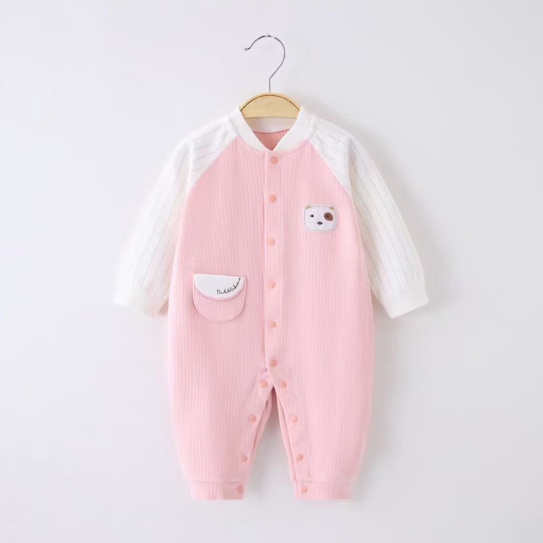 泡泡雪婴儿连体1-12月四季哈衣