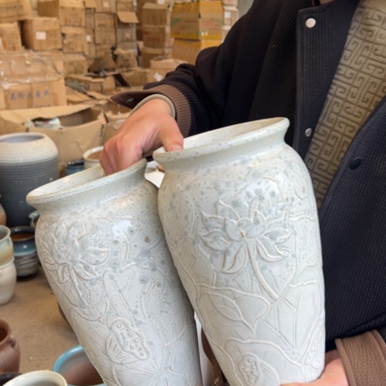 紫砂花盆高31口15———-