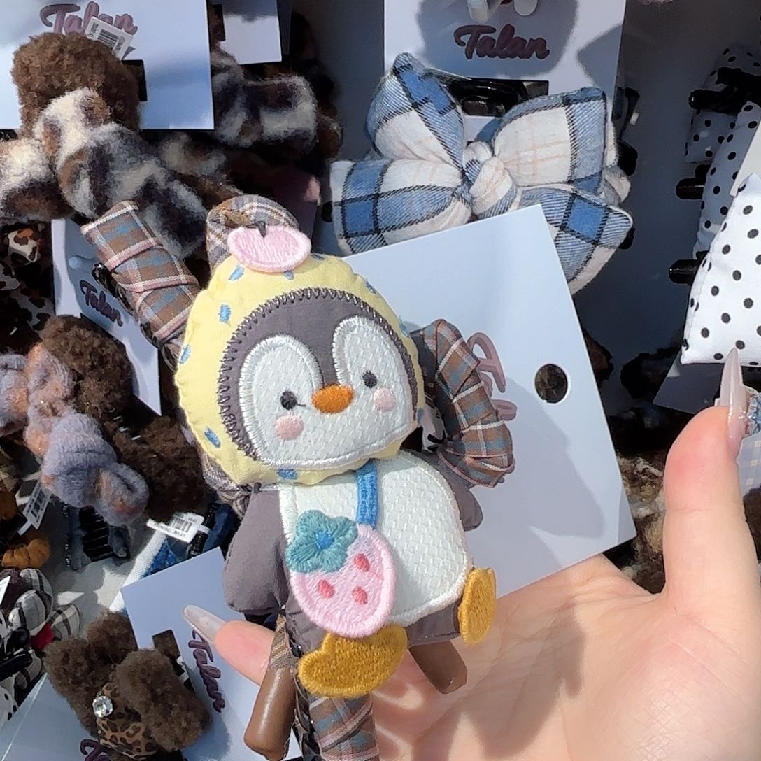 皮质铁合金发饰发夹