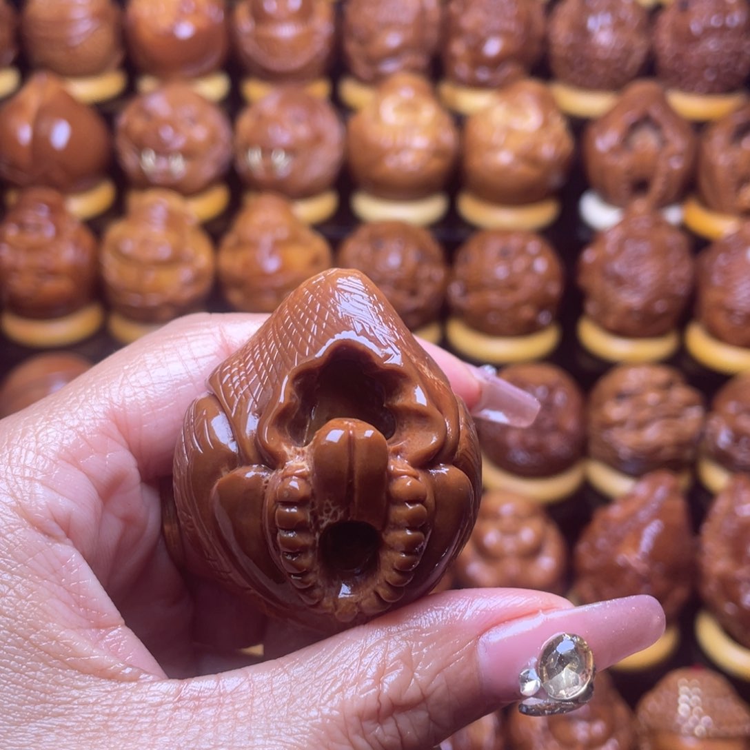 橄榄核把件心***_巴西大橄榄