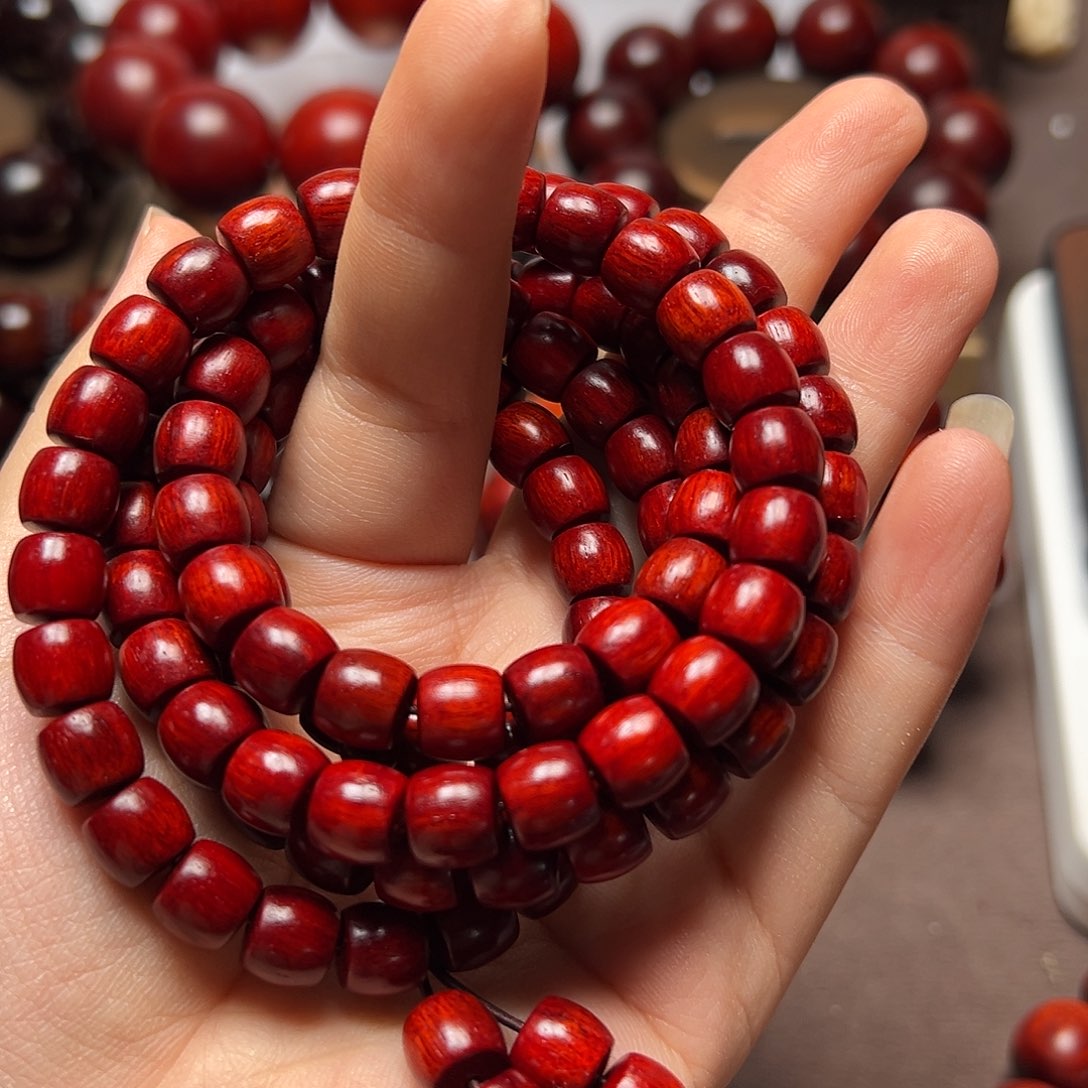 木8❌9直切珠鸡血红