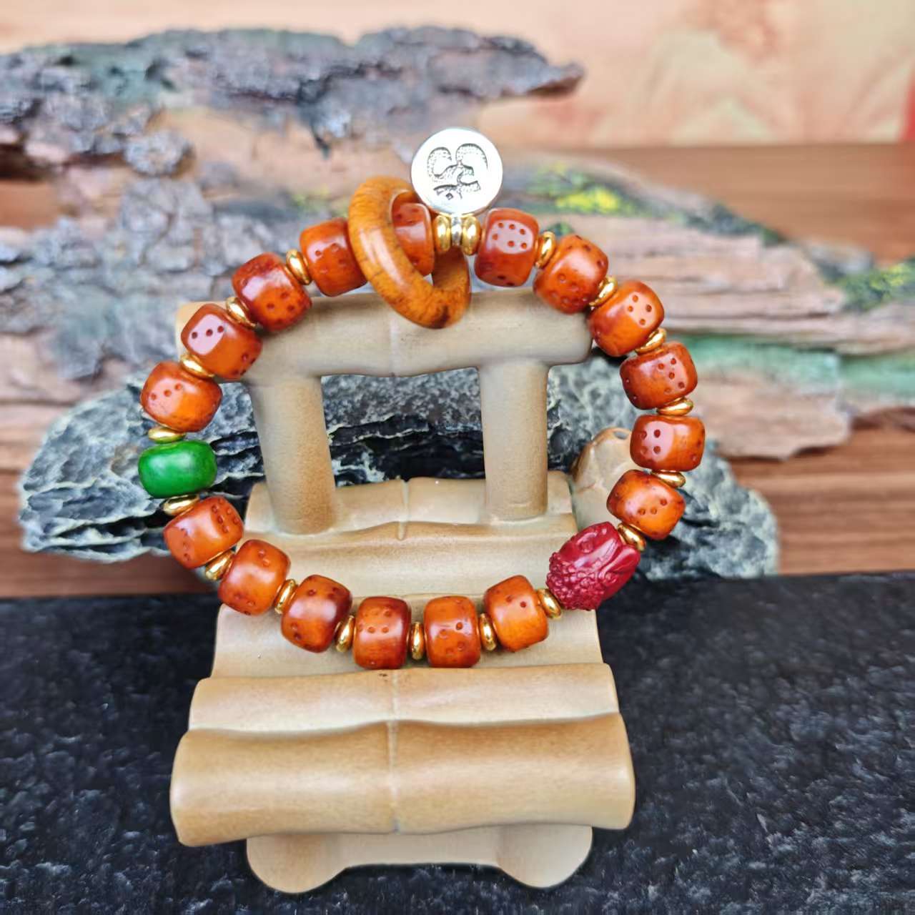 骨手串带观音SC238