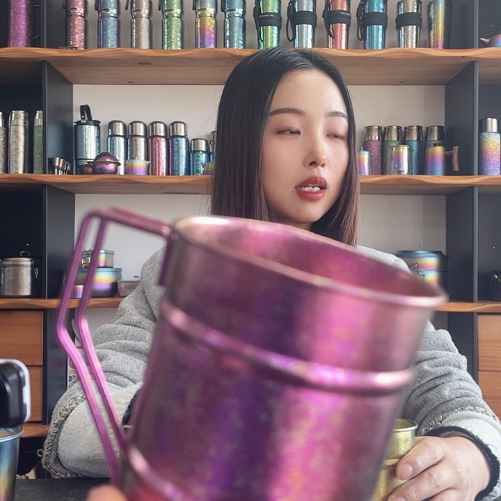 Y***B钛合金纯钛油桶杯福利
