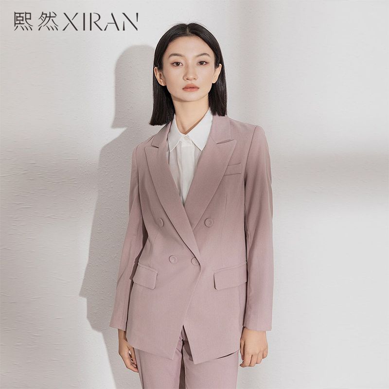 熙然女装外套春秋款小香外套上衣时尚休闲西服宽松外套女