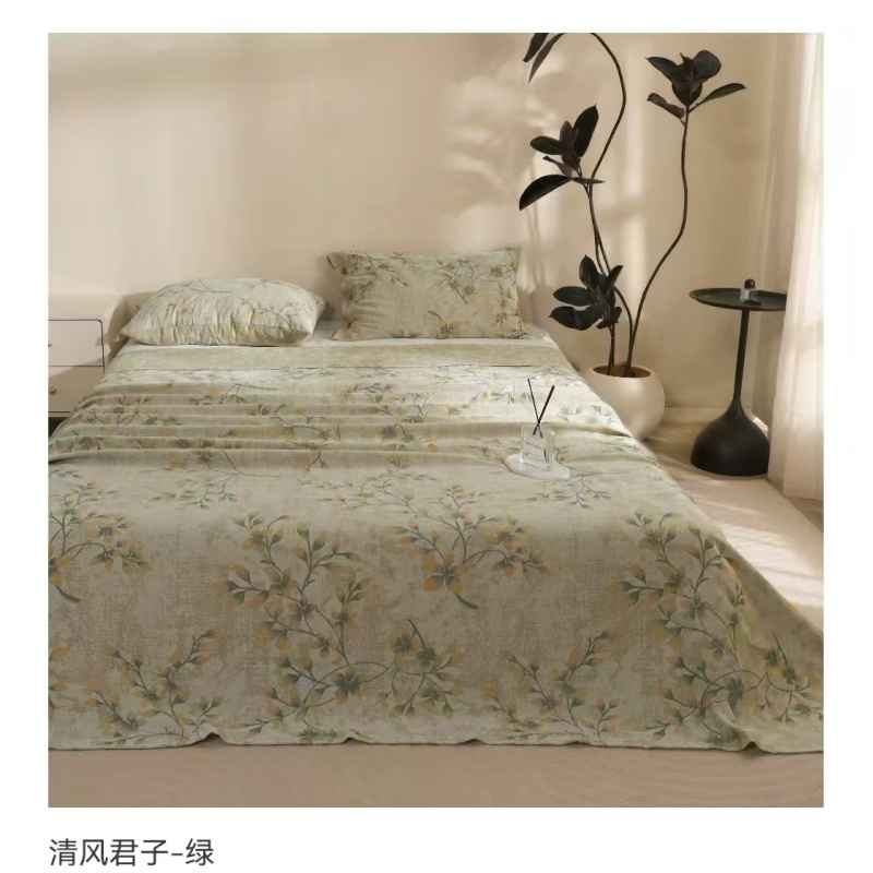 [清风君子床单]240*250 棉麻床单