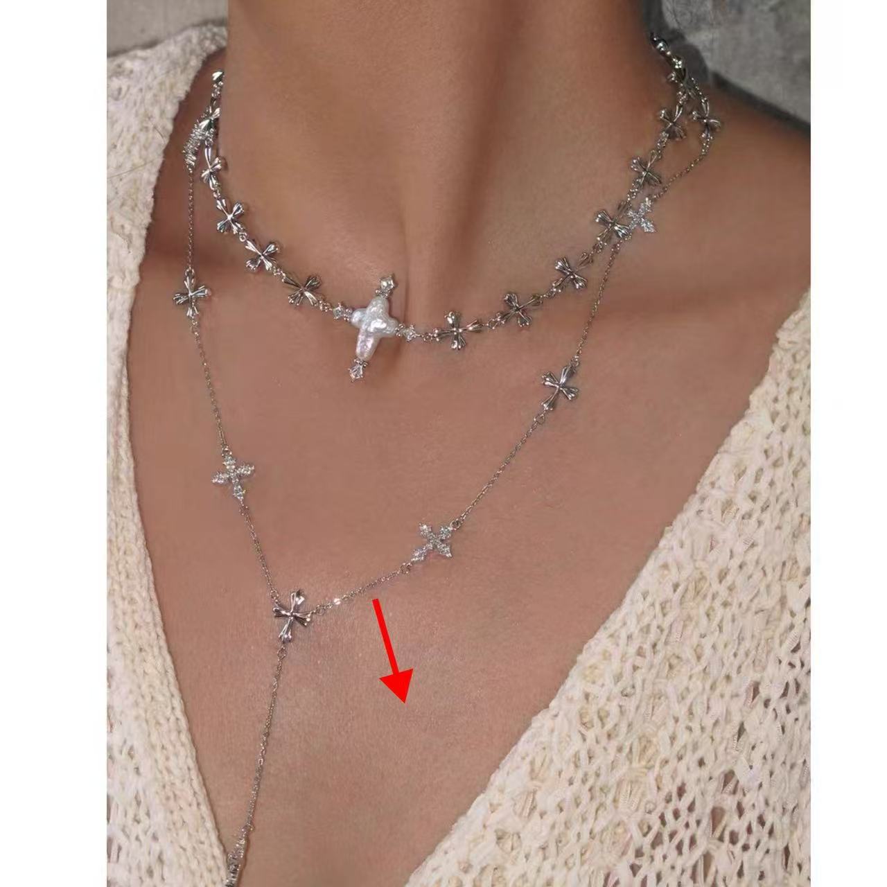 铜合金项链 小众设计百搭ins项链52469