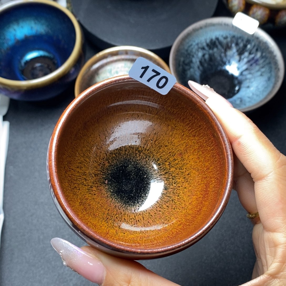 茶盏建窑建盏主人杯170