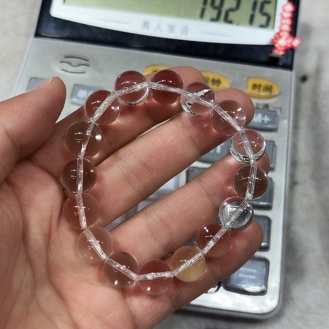 水晶手链未镶嵌中****孙水晶卡12