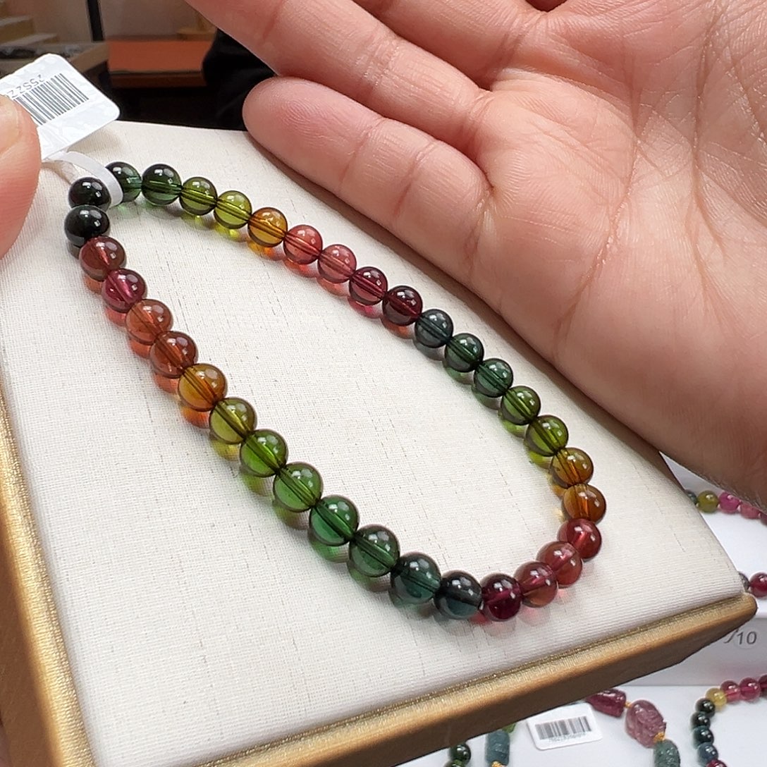 碧玺手串未镶嵌5.8mmmmmmm