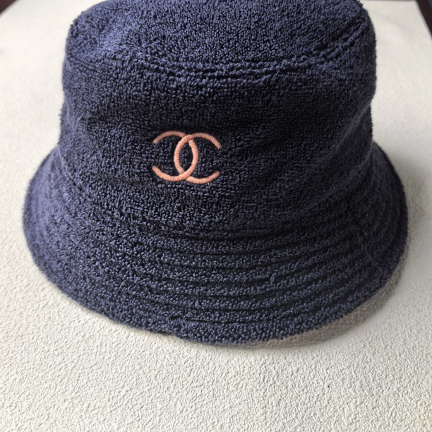 99新 Chanel/香奈儿 Chanel蓝色渔夫帽