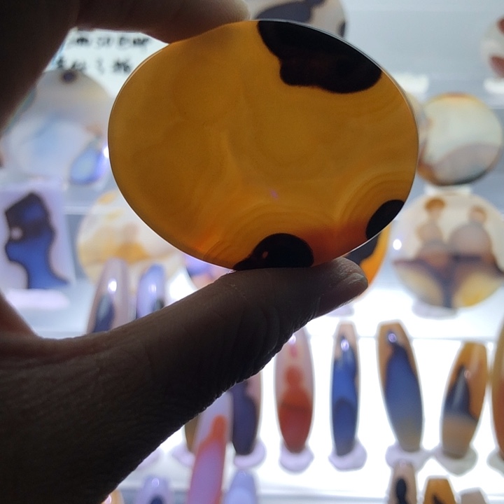 查罗石未镶嵌珠宝半成品137