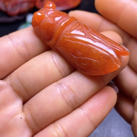 和田玉（糖玉）挂件未镶嵌