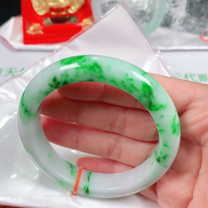 未镶嵌手镯翡翠   编号FD216 正圈57