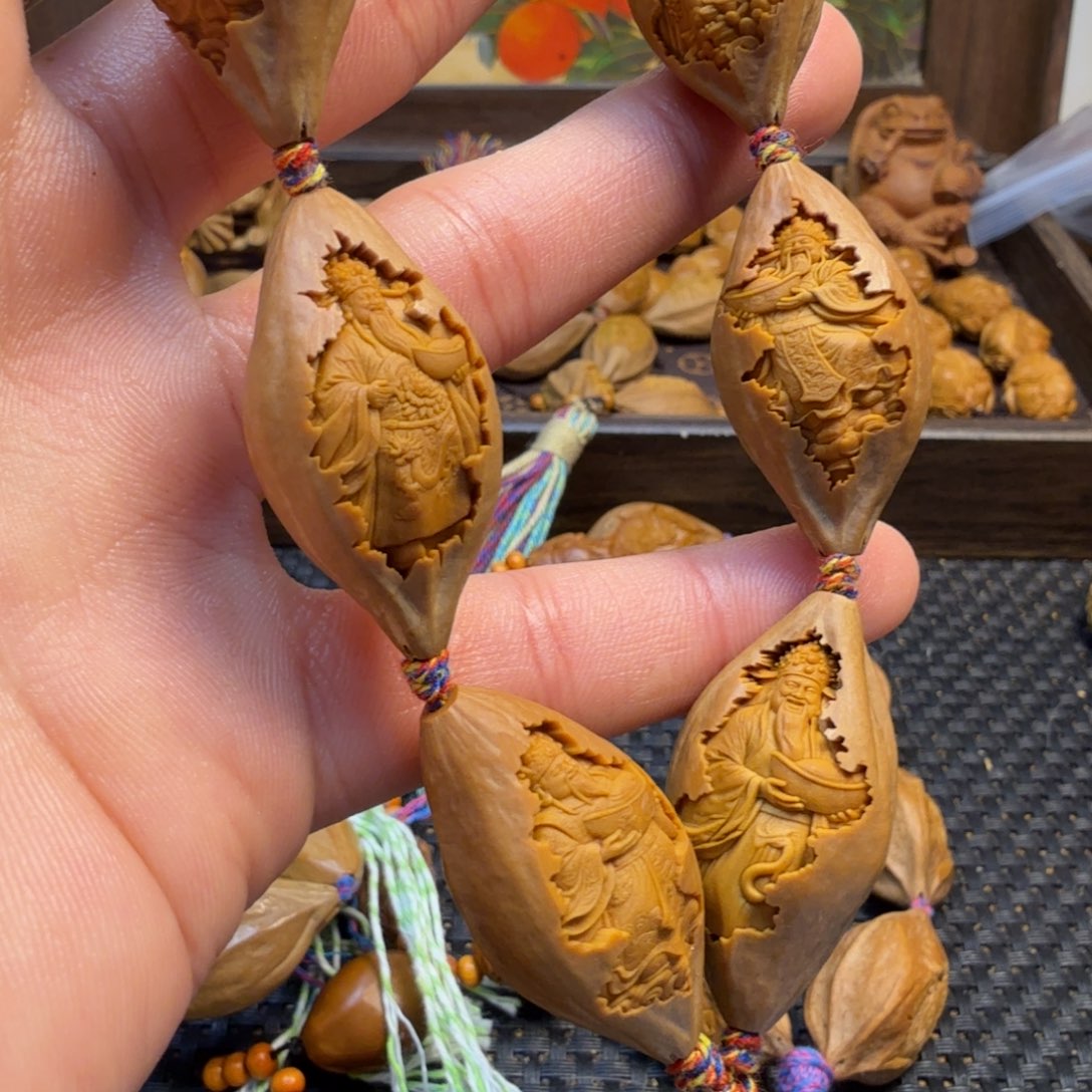 手串/手链橄榄核八方来财