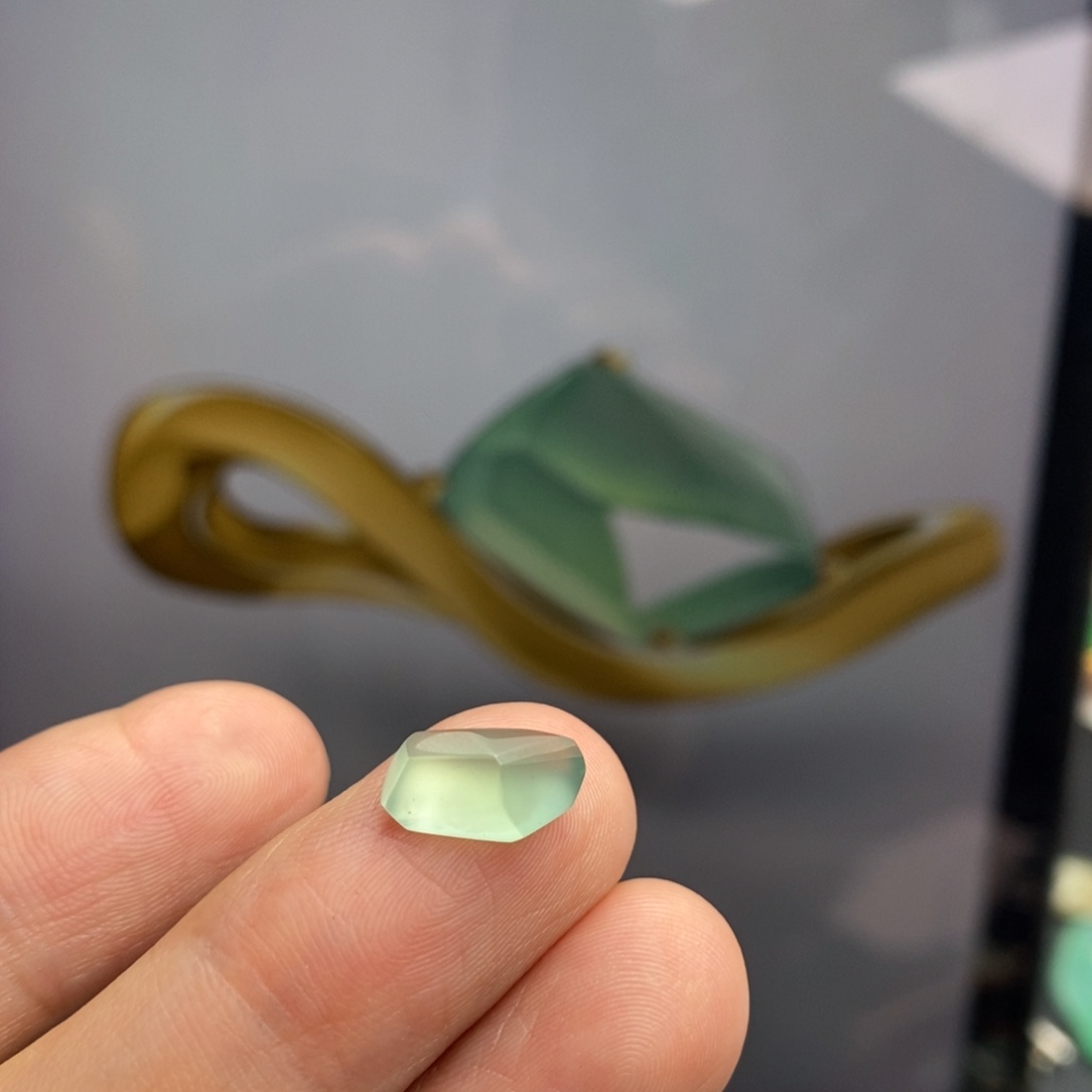 定制翡翠未镶嵌  高冰种裸石