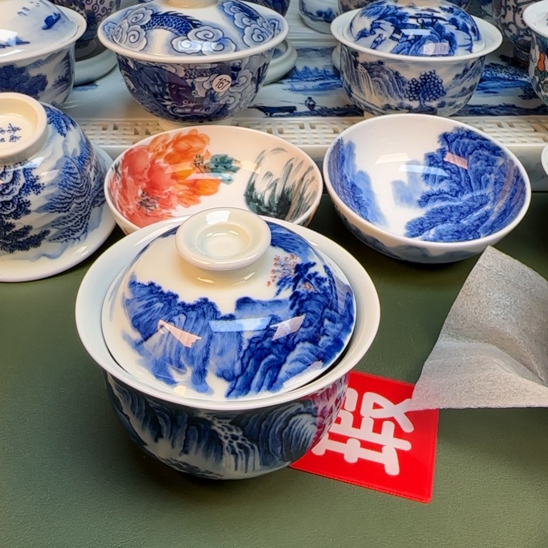 陶抖音闪购纯手工手绘32重锡班