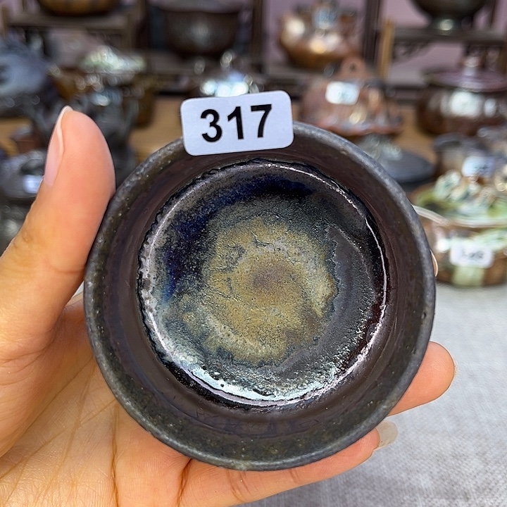 裸柴烧陶瓷手工茶器