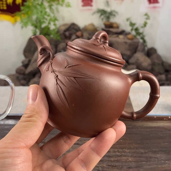 紫砂茶壶宜兴紫砂底槽清260