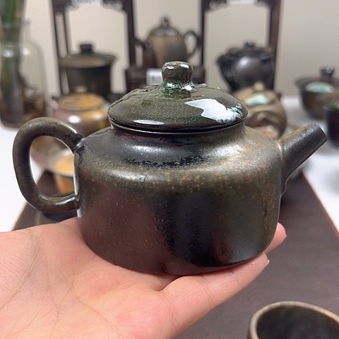 哈柴烧茶具柴烧茶具