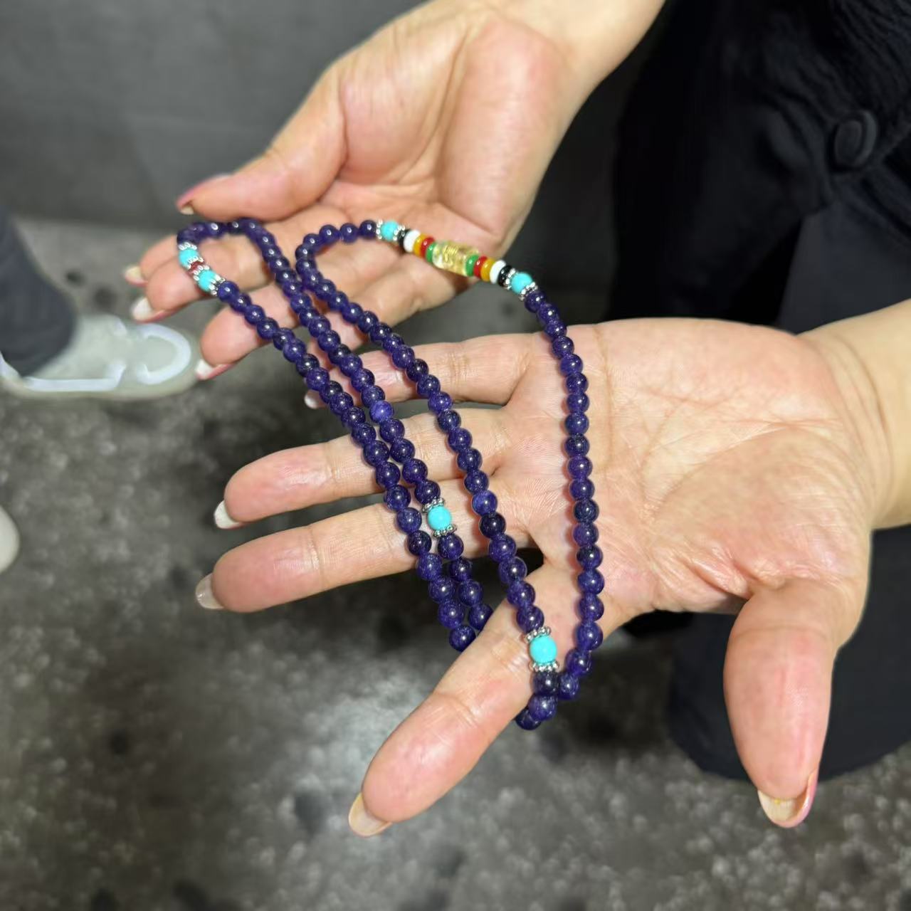 天然紫杉醇玛瑙108粒多圈-卡6mm-f006多样性发一