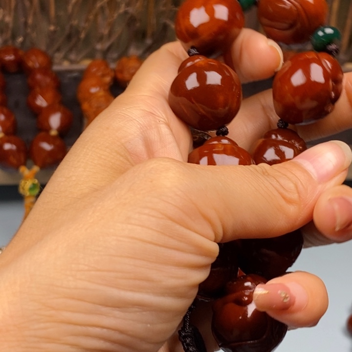 阿***军橄榄核吊坠橄榄核手串