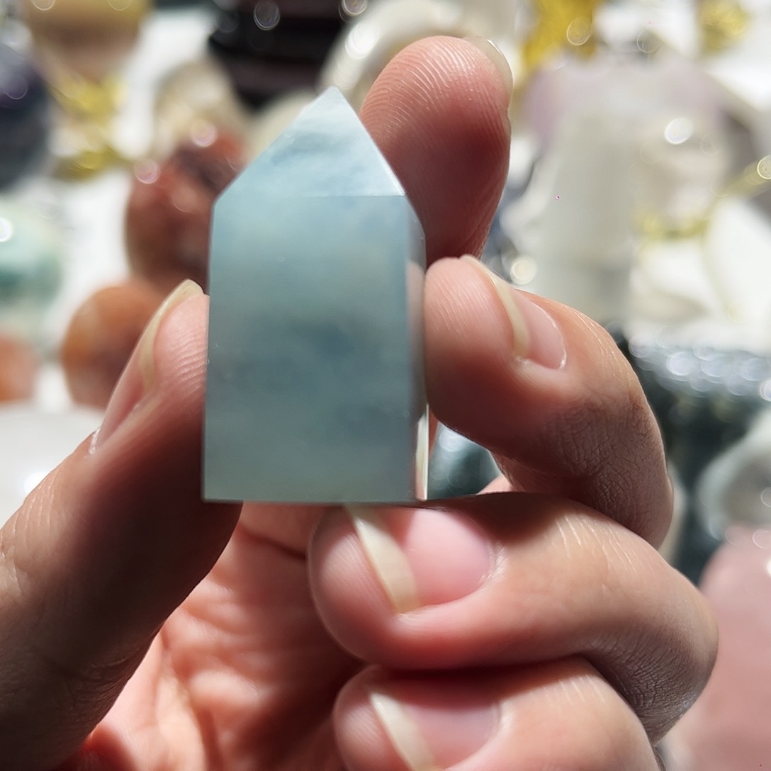 水晶天然水晶微瑕银S925镶嵌