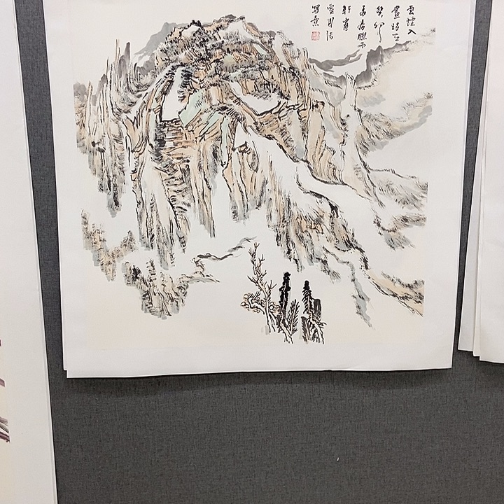 国画手写手绘作品100