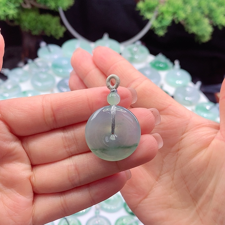 颈饰未镶嵌翡翠11尺寸25.3*5.4