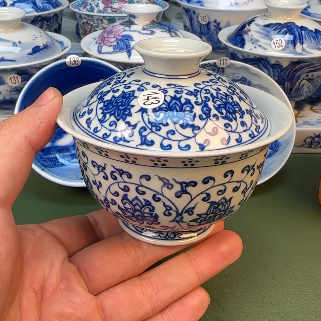 彦祖纯手工手绘茶具143