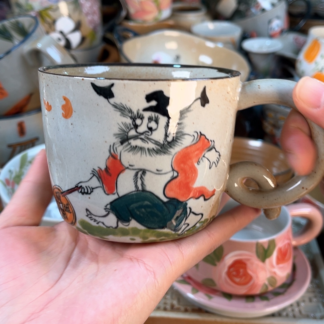 景德镇手工手绘杯