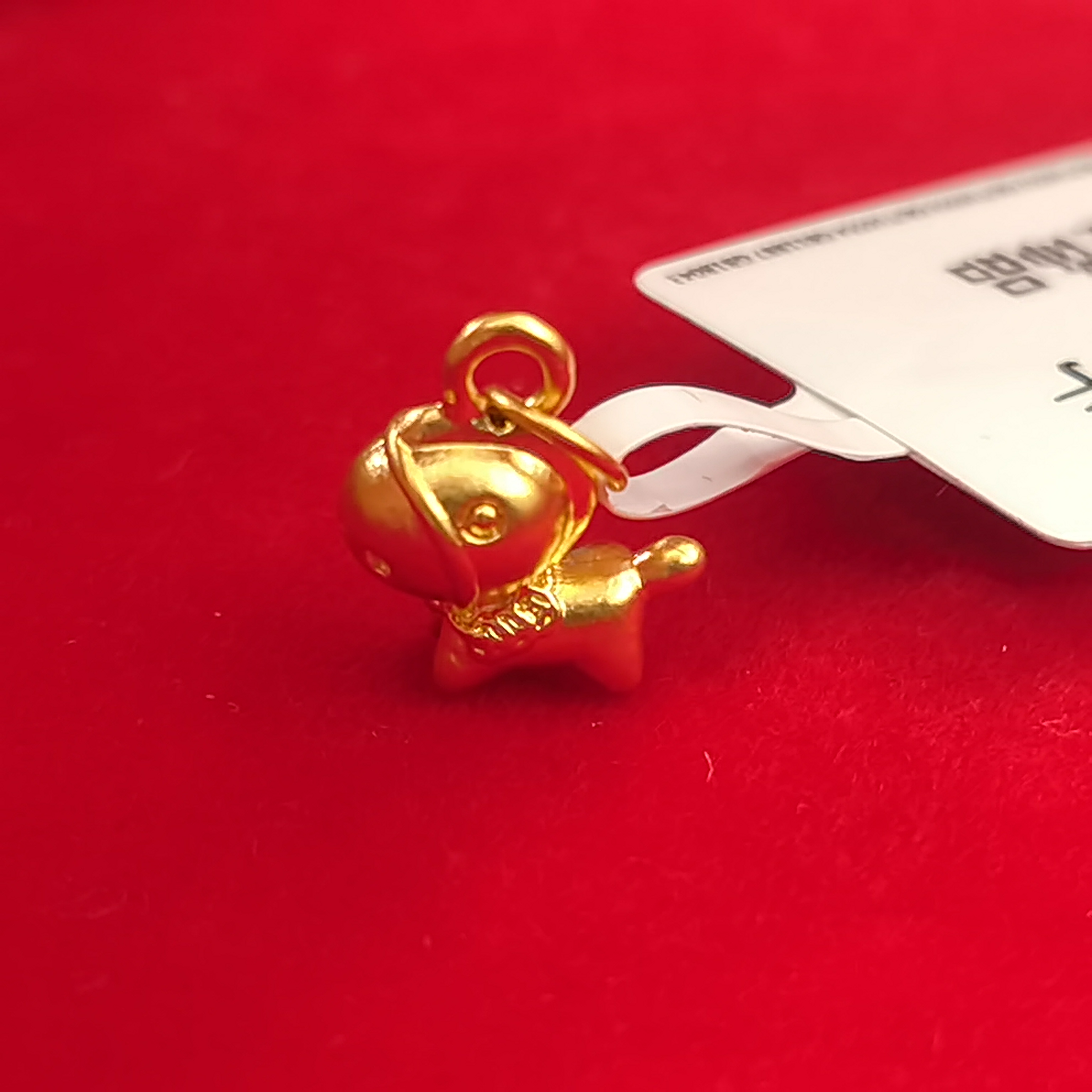 【奇奇专享】足金999 小马 GP 0.22（添金纳福）