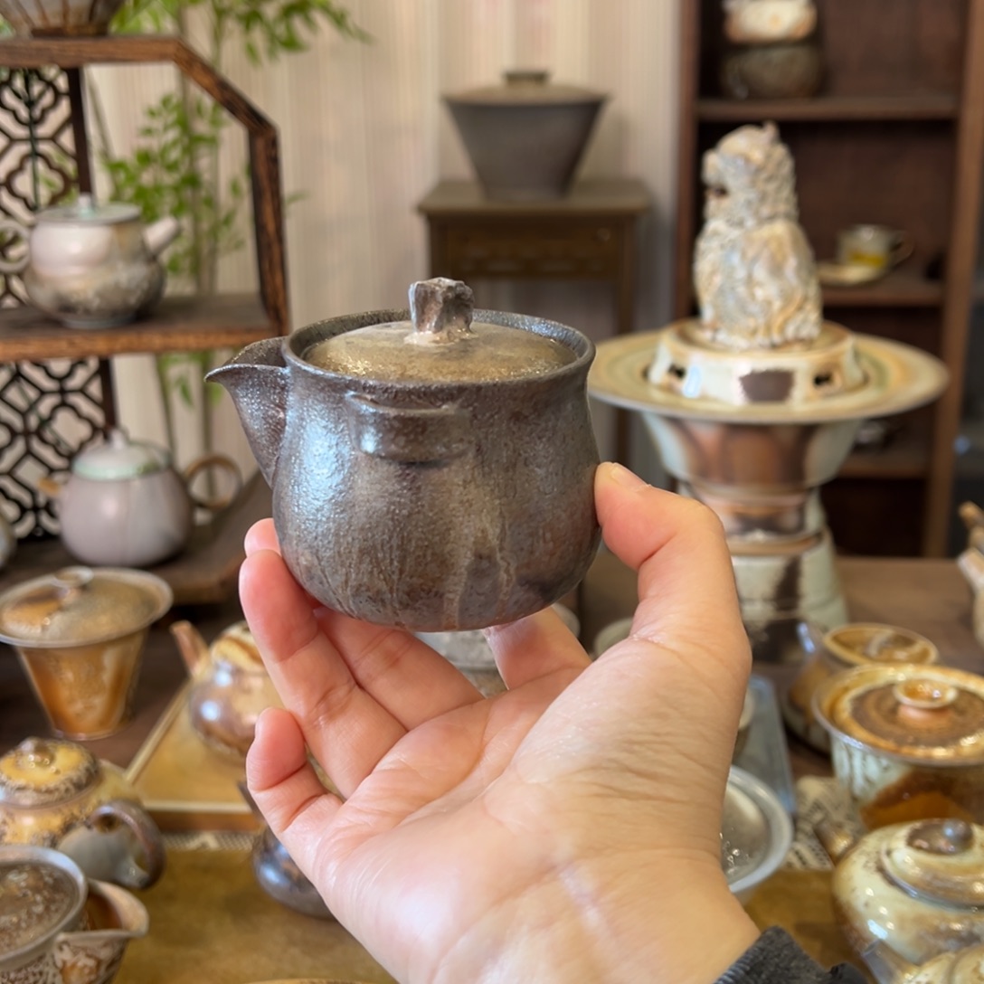 10中白小藏宝瓶柴烧