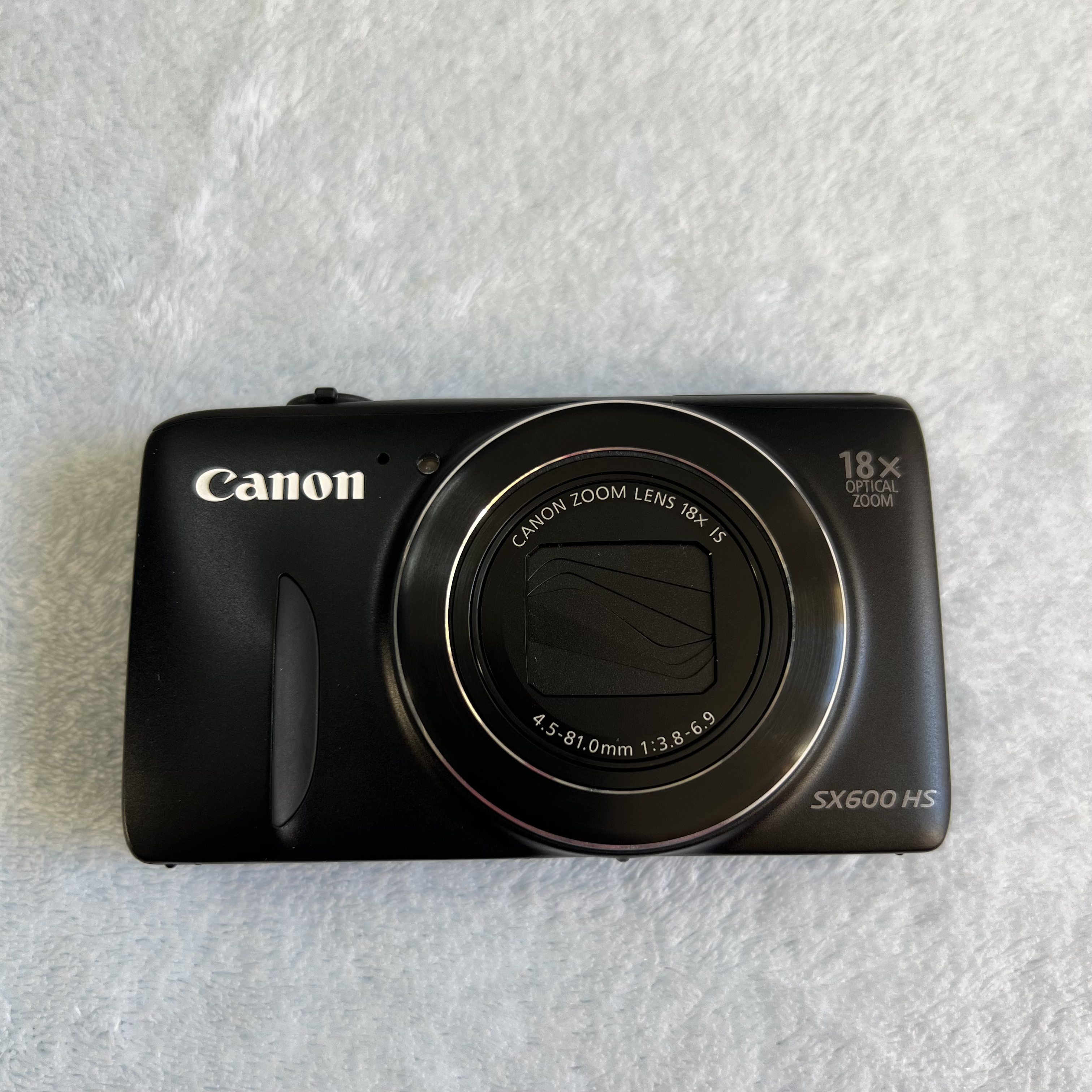 95新 Canon/佳能 SX600hs 18光学变焦内置wifi高清屏侧面胶堵缺失