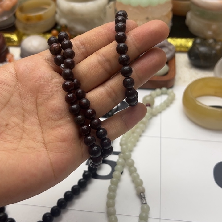 石英岩玉合金手镯