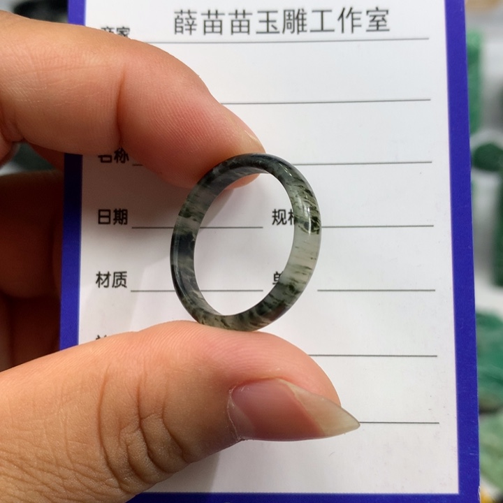 【闪购商品】独山玉未镶嵌戒圈19.5内径