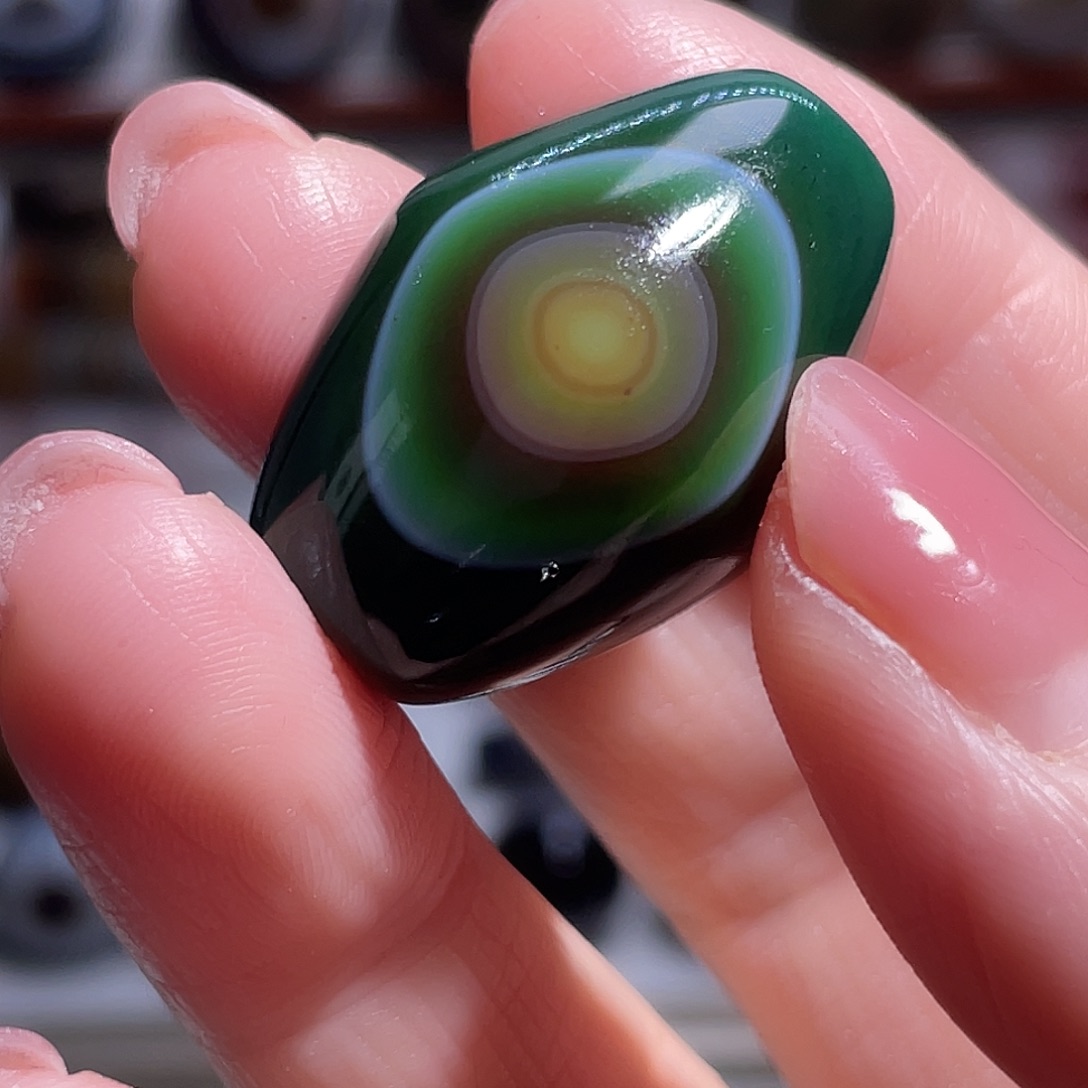 珍***米玛瑙未镶嵌吊坠玛瑙珠