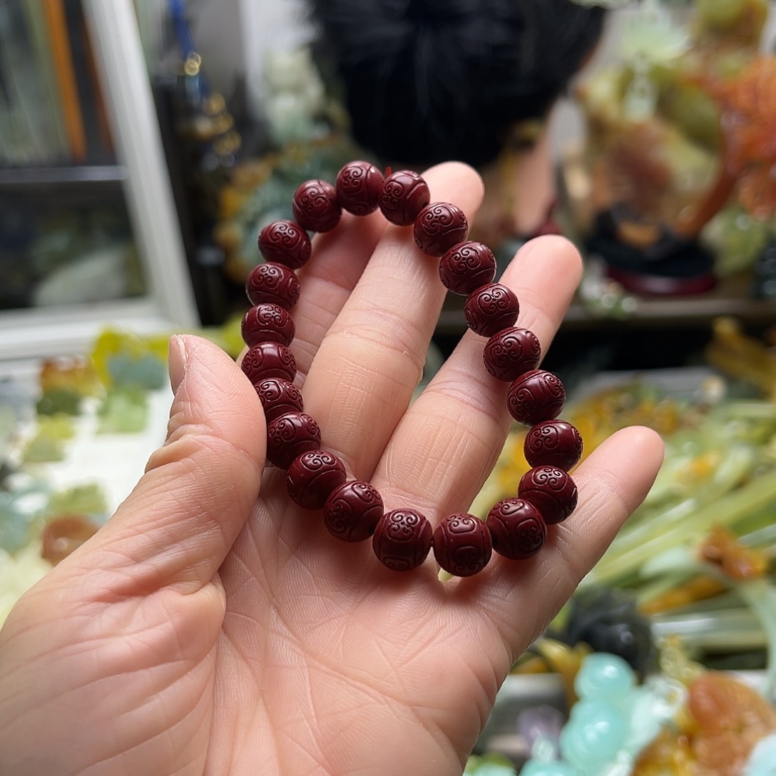 蛇纹石玉发饰合金