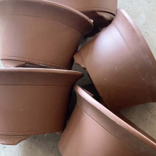 紫砂花盆110-5。27.5-15.5