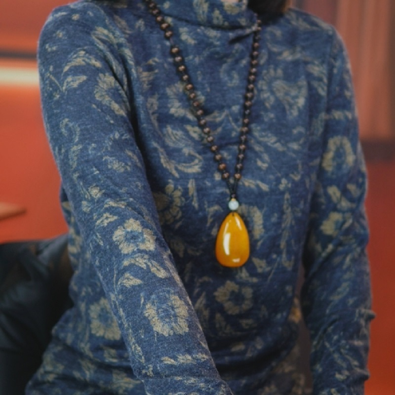 【出口原单】X1008 2025年专柜款高级亲肤打底衫显瘦有弹性上衣真25