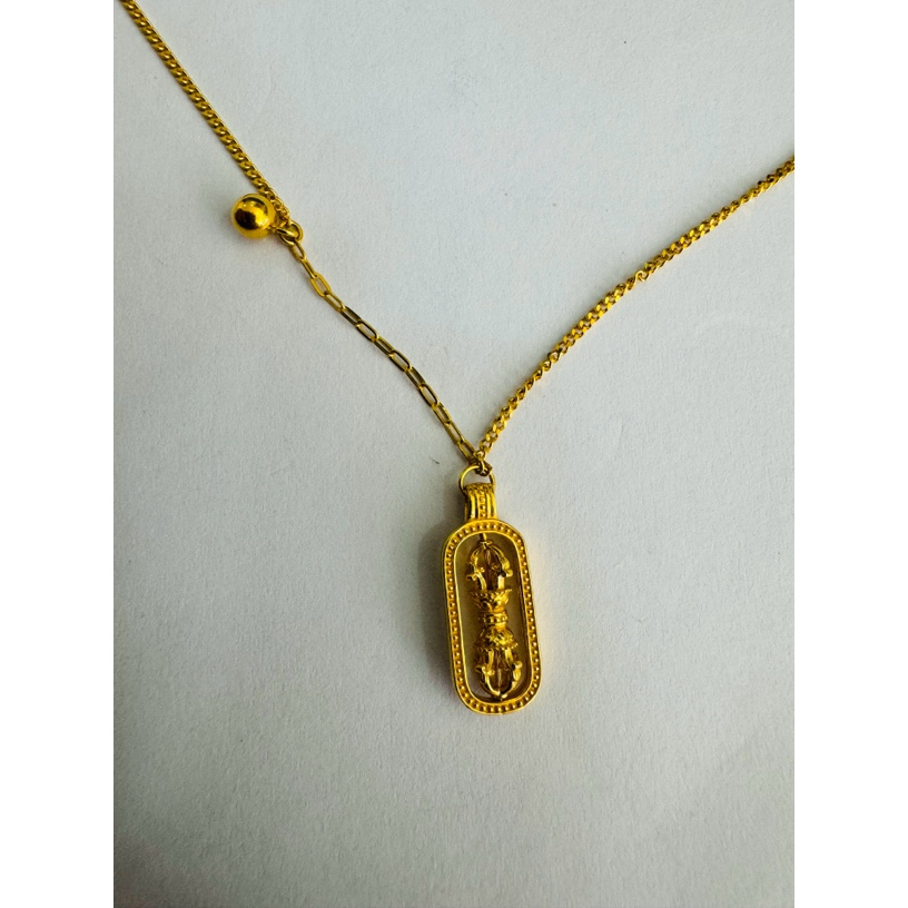 【小云专享】足金999饰品 金刚杵套链 5.92 GP