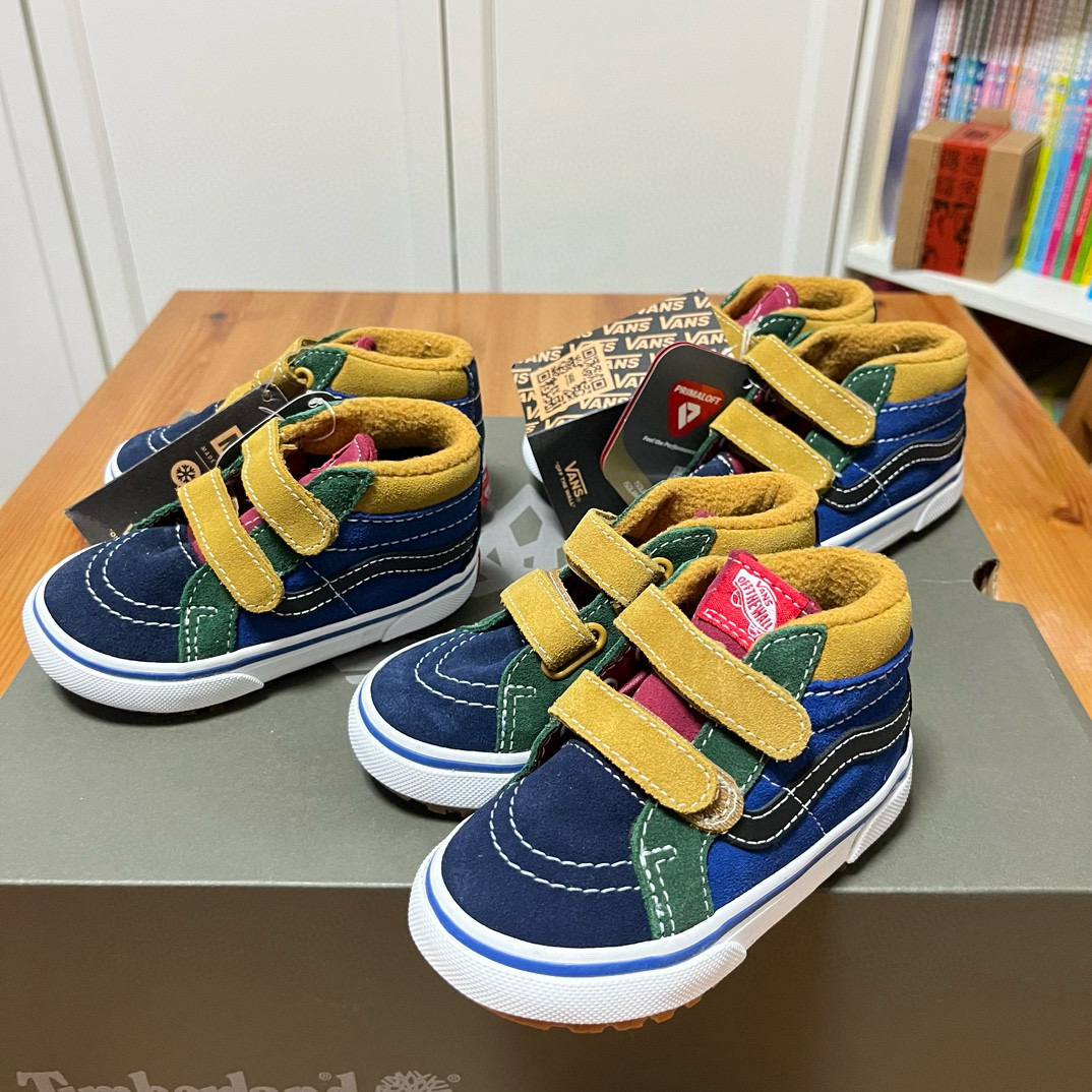 正品 VANS MTE 童鞋 魔术贴  22码 120内长VN0A5KRN6GL